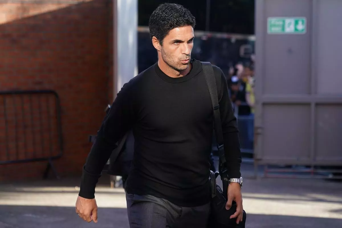 Arsenal manager Mikel Arteta