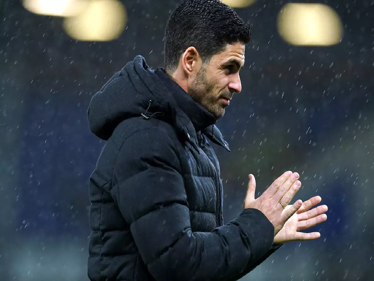 Arsenal manager Mikel Arteta