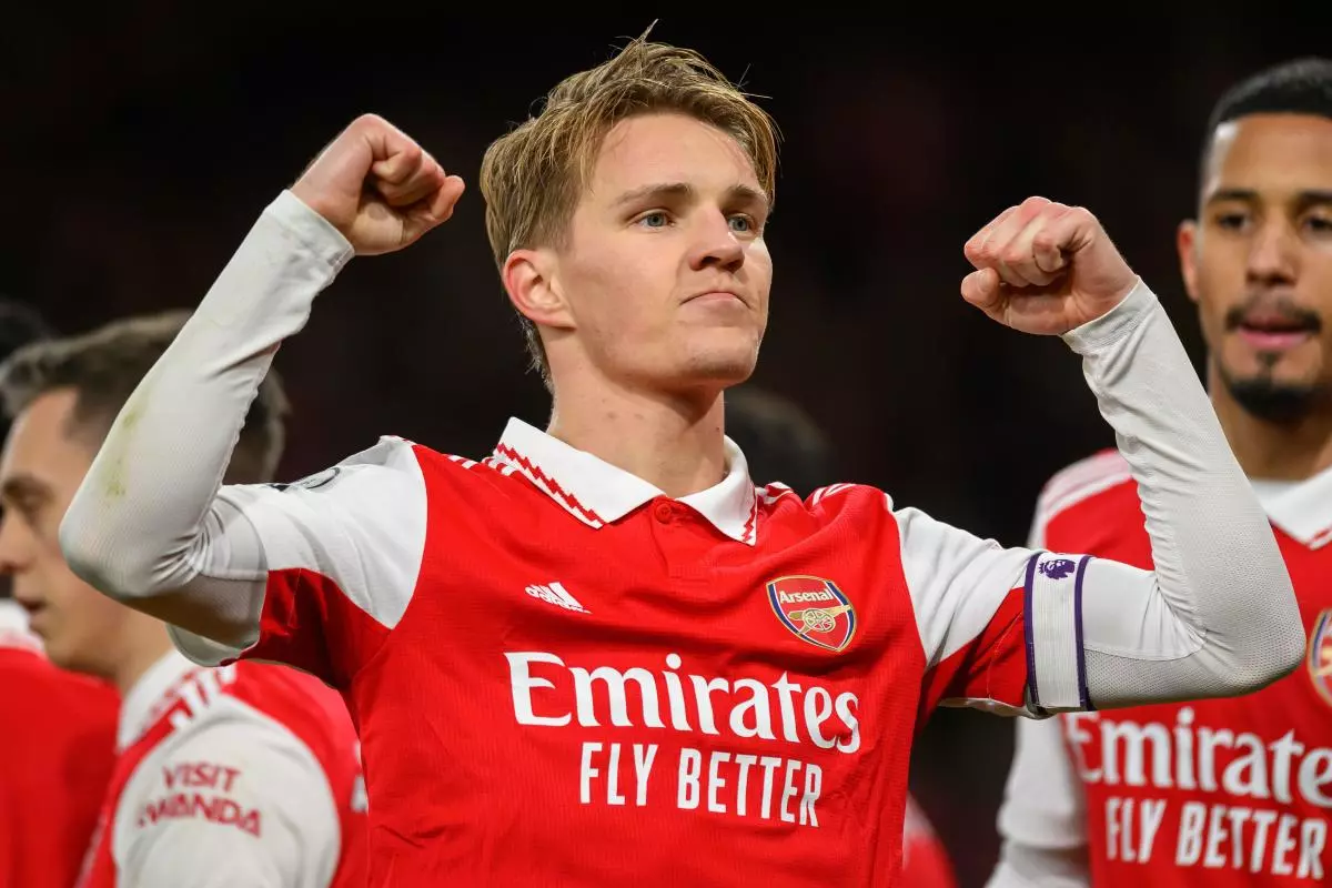 Arsenal's Martin Odegaard