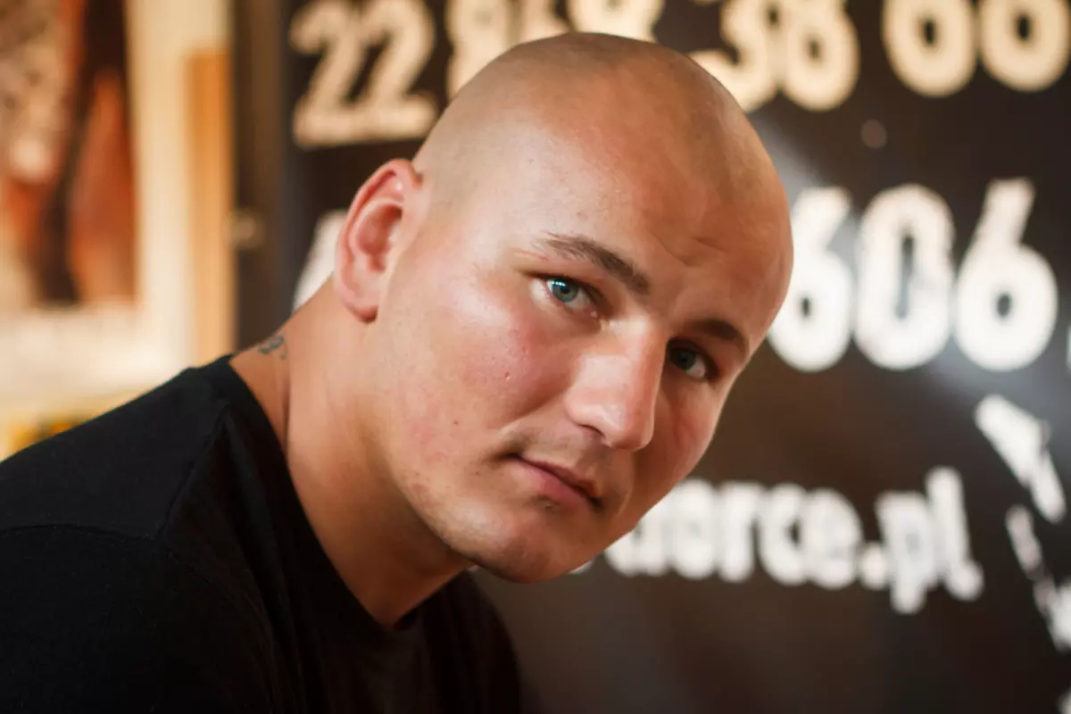 Polish heavyweight boxer Artur Szpilka