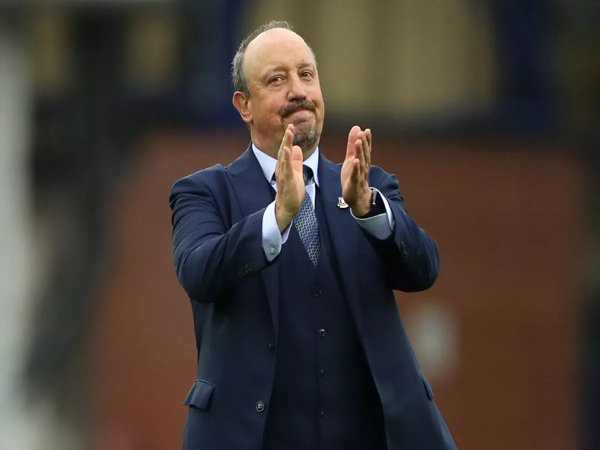 Everton manager Rafael Benitez