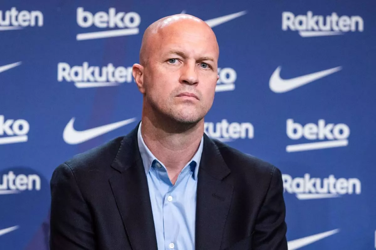 Barcelona sporting director Jordi Cruyff
