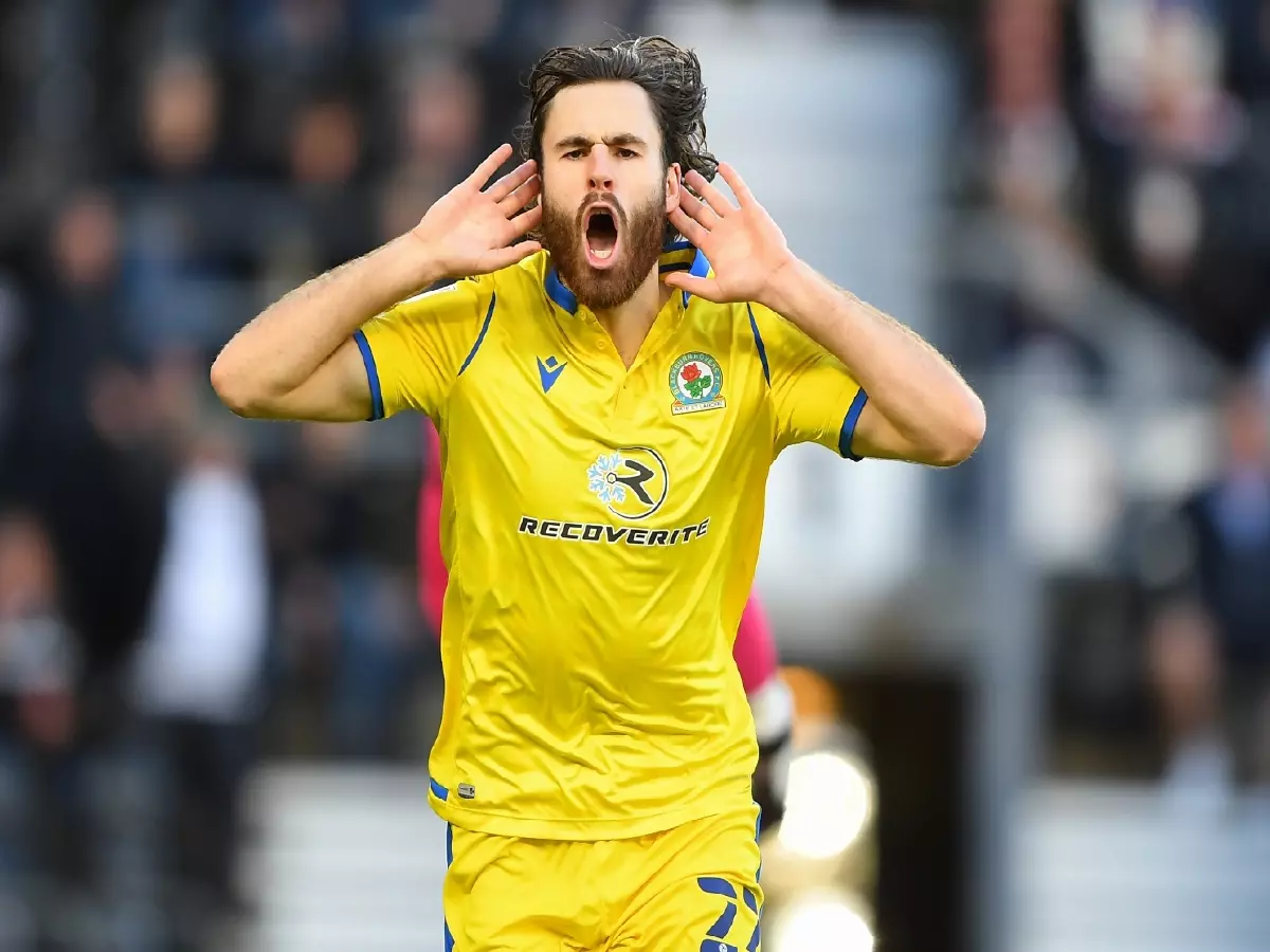 Ben Brereton Diaz celebration Blackburn Oct21