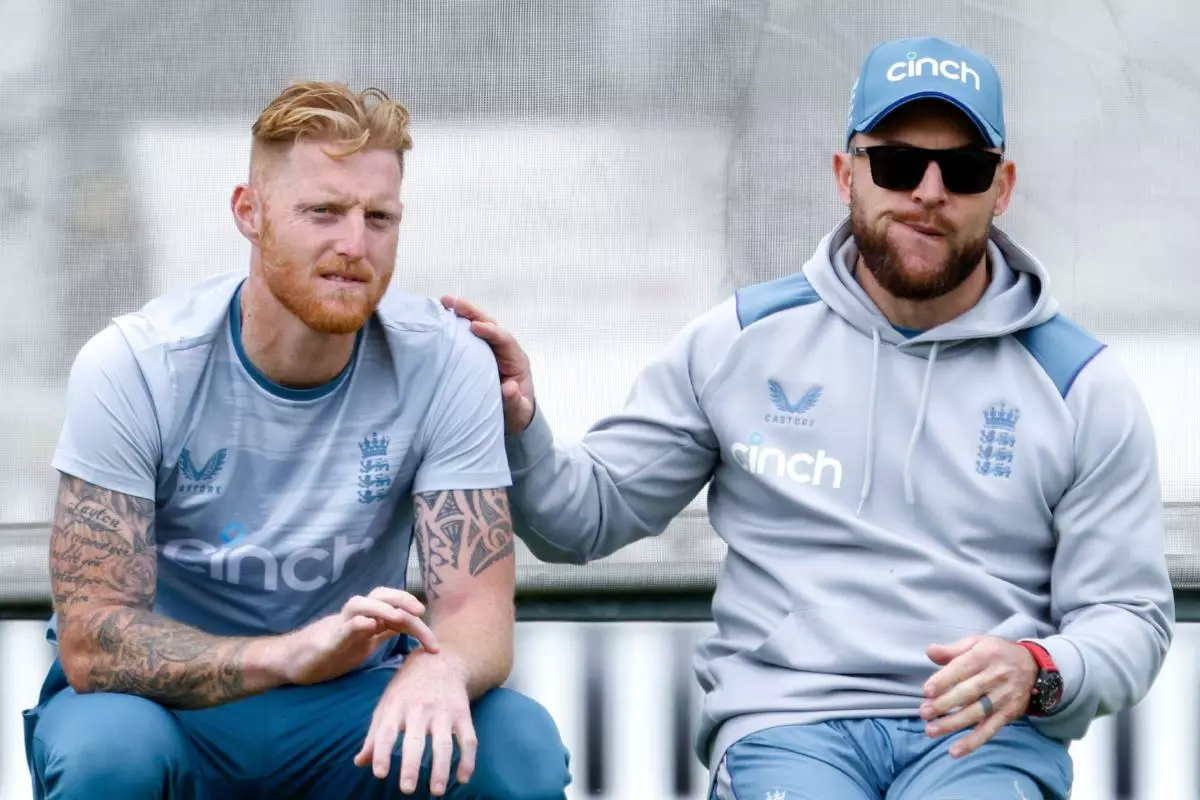 Ben Stokes and Brendon McCullum