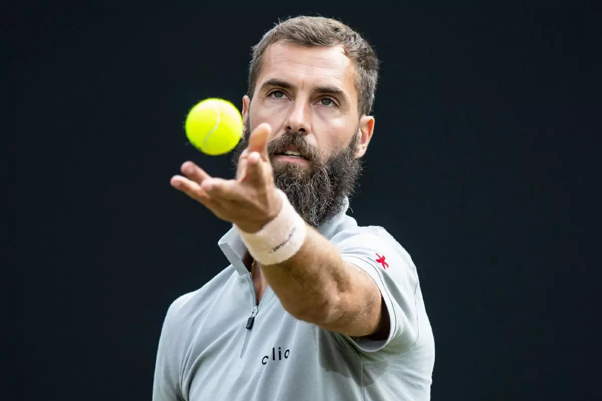 Benoit Paire in action