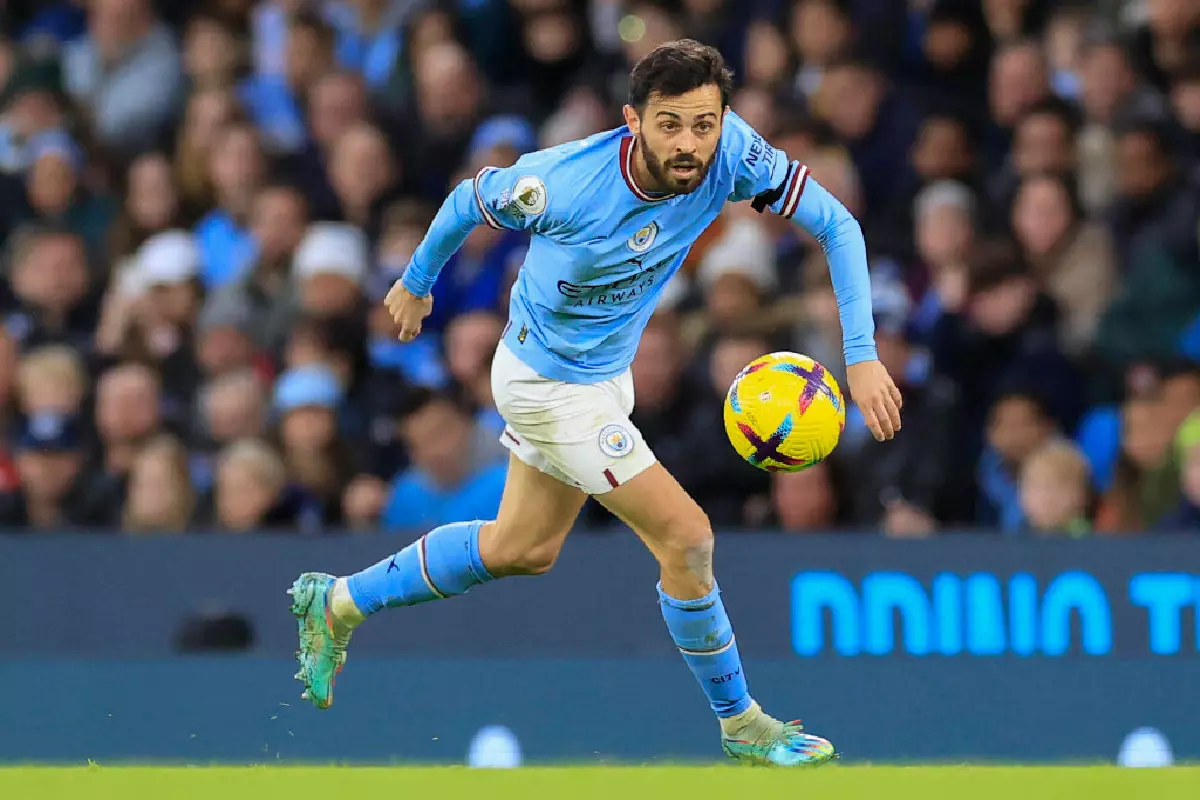 Bernardo Silva for Man City Dec 22.