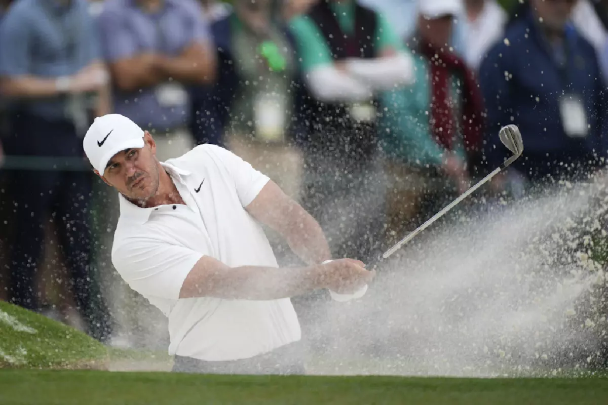 Brooks Koepka at the Masters