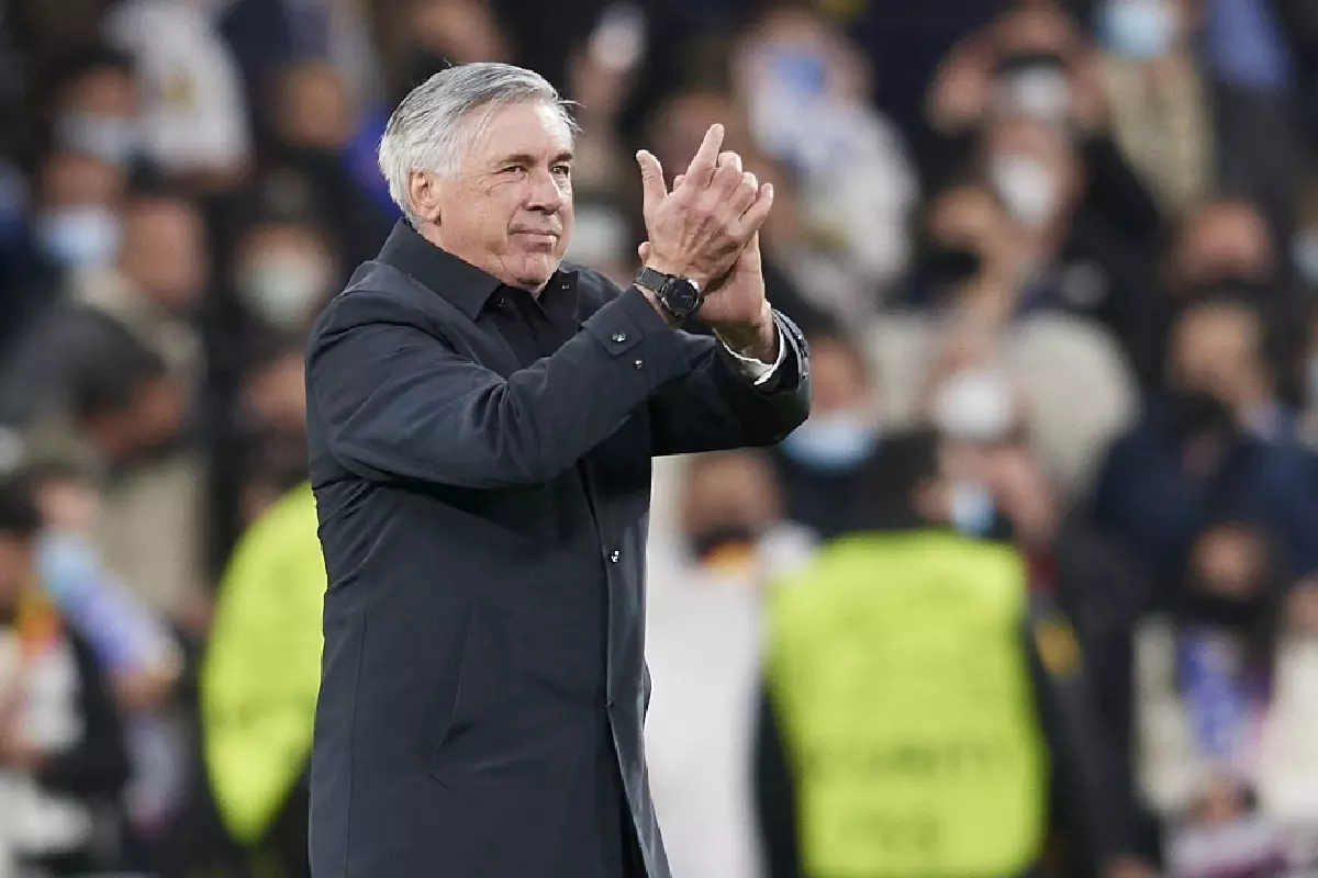 Carlo Ancelotti Real Madrid Mar22