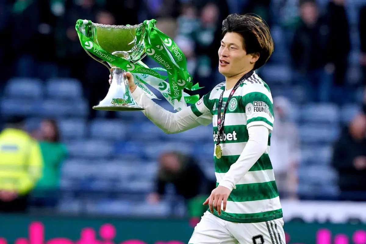 Celtic's Kyogo Furuhashi