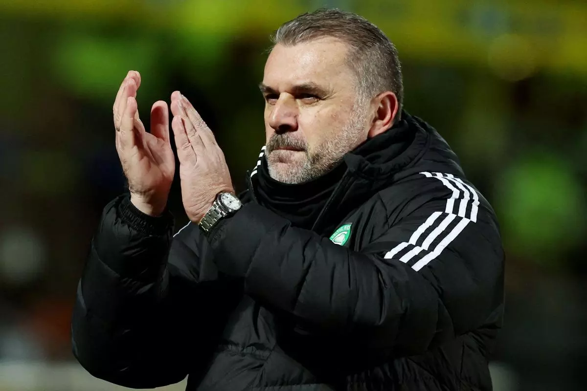 Celtic manager Ange Postecoglou