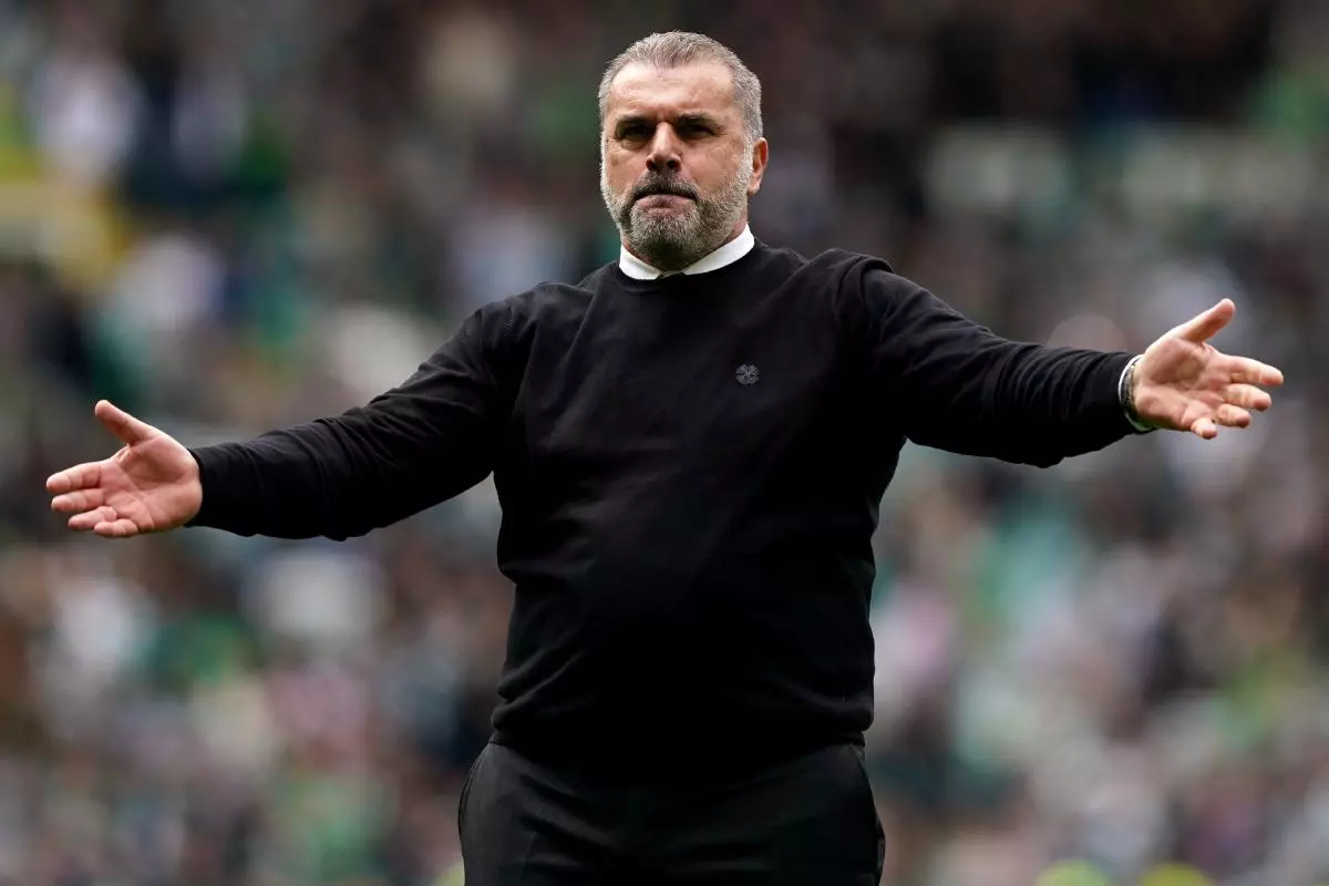 Celtic manager Ange Postecoglou