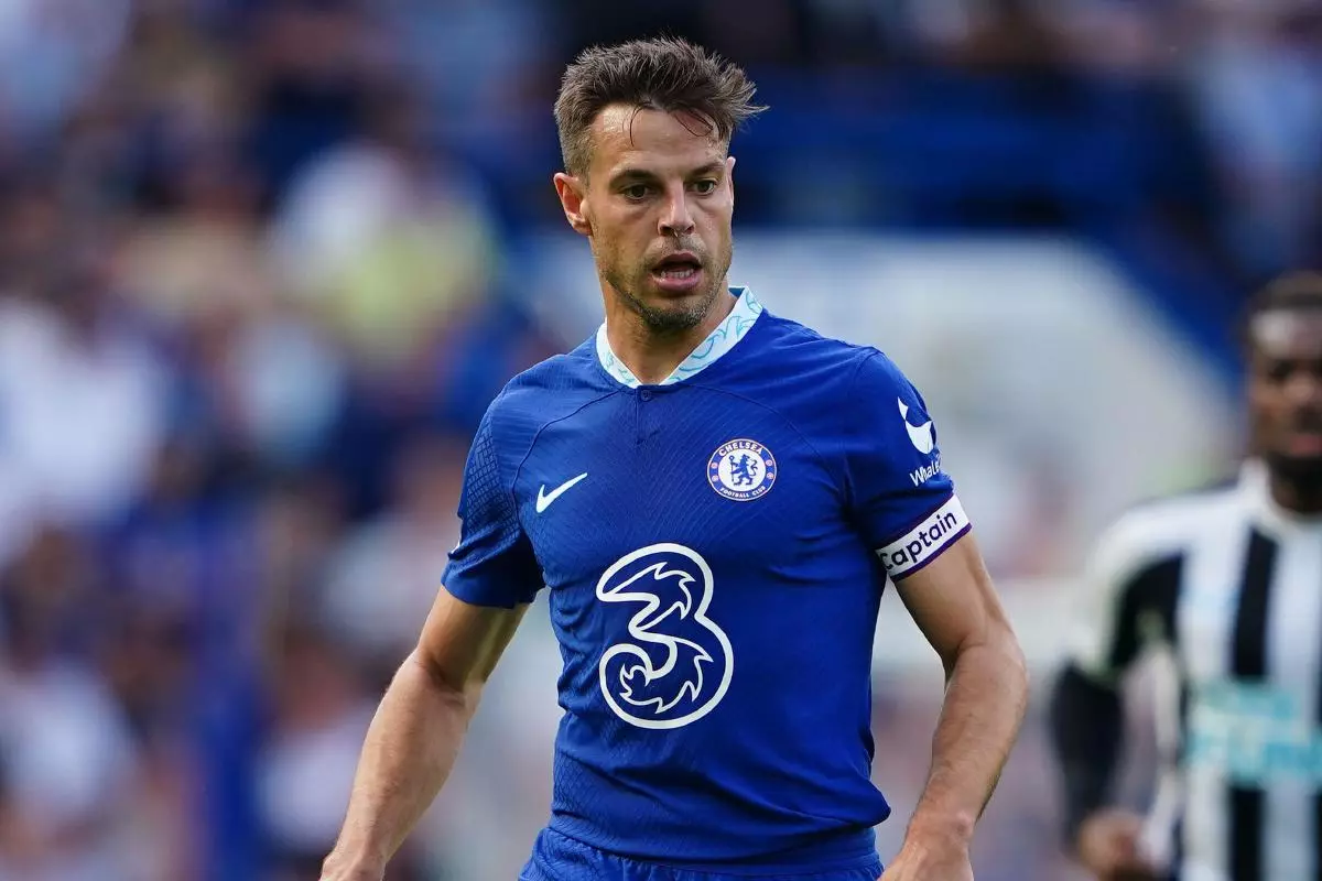 Cesar Azpilicueta of Chelsea 28 May 2023