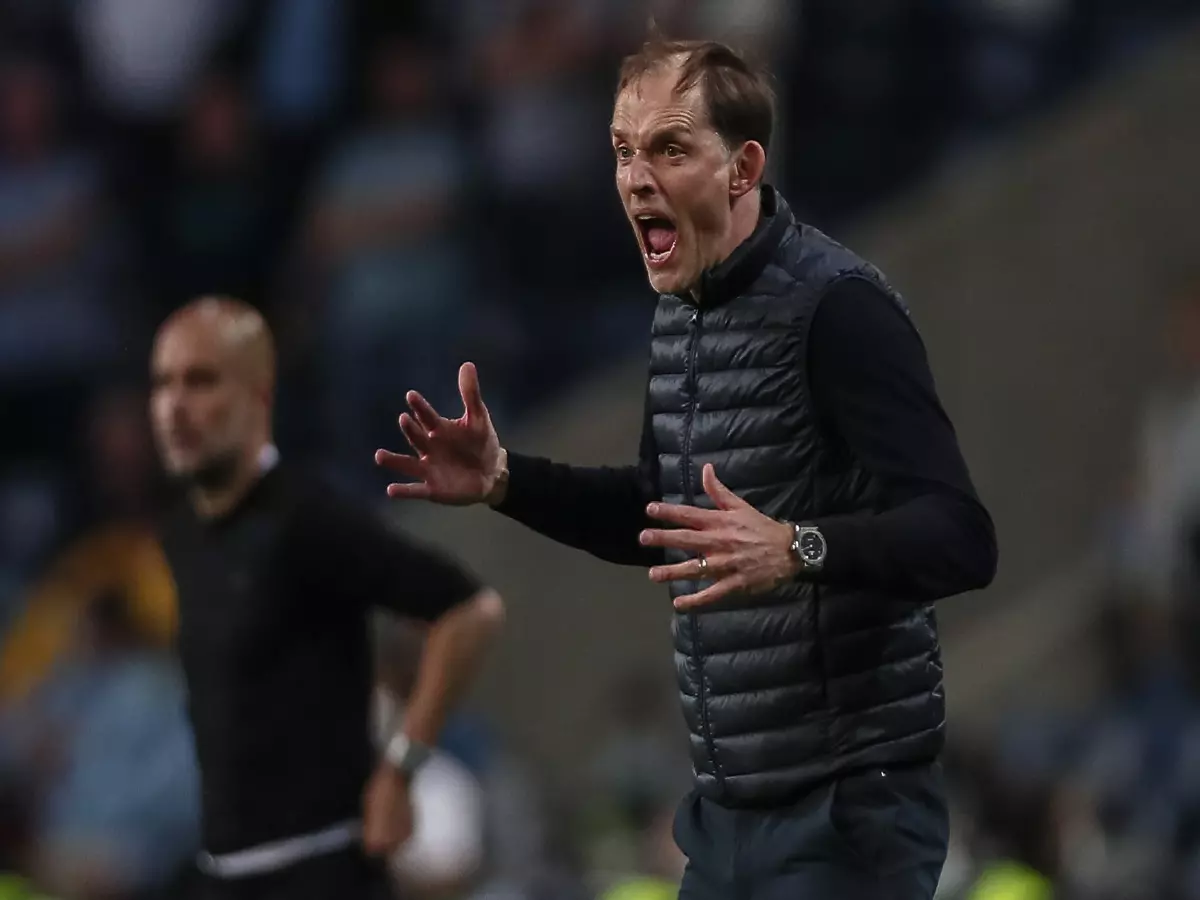 Chelsea manager Thomas Tuchel during the 2021 Champions League final