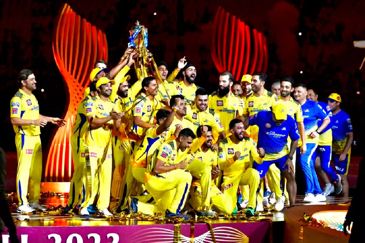 Chennai Super Kings win IPL - 2023