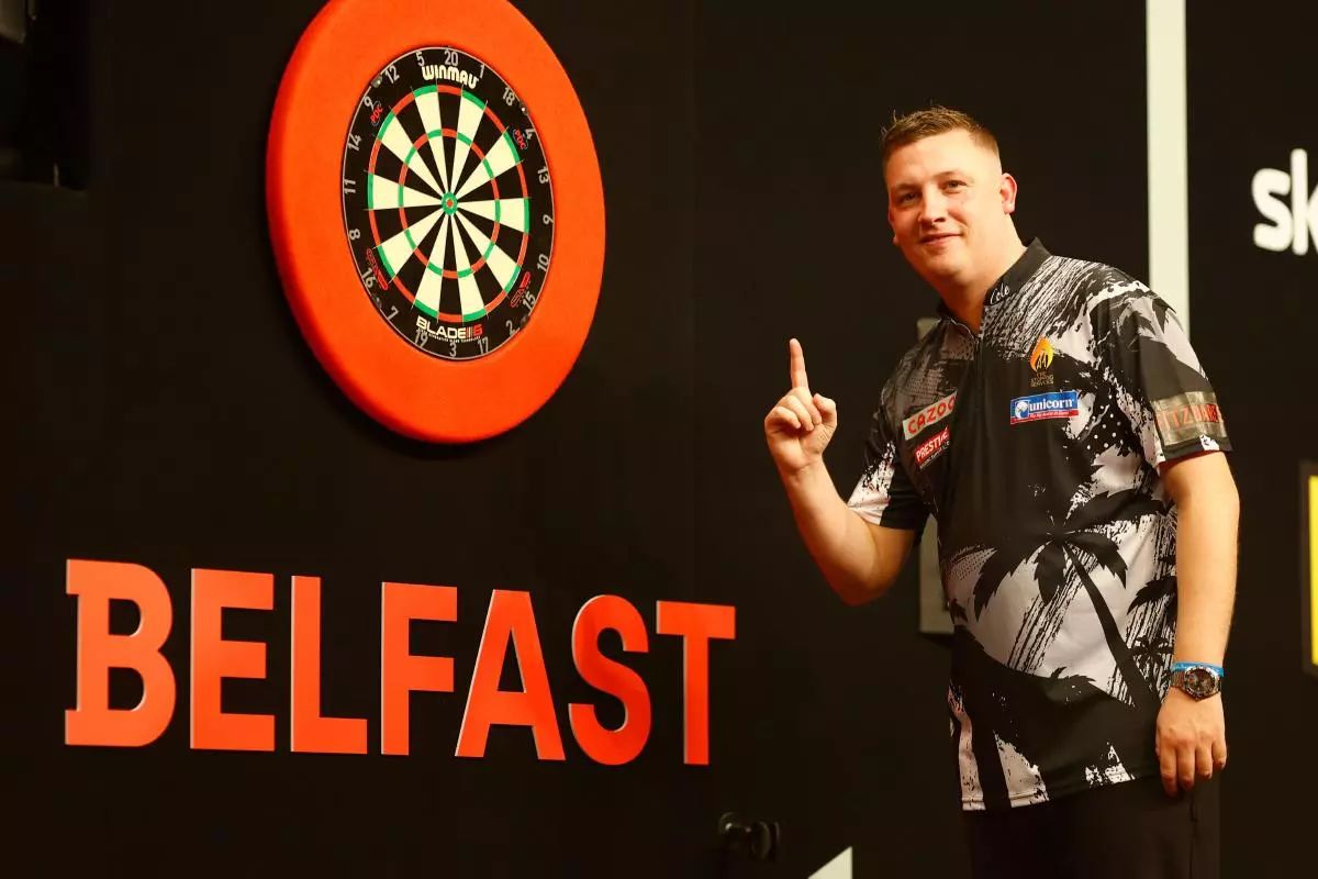 Chris Dobey wins in Belfast