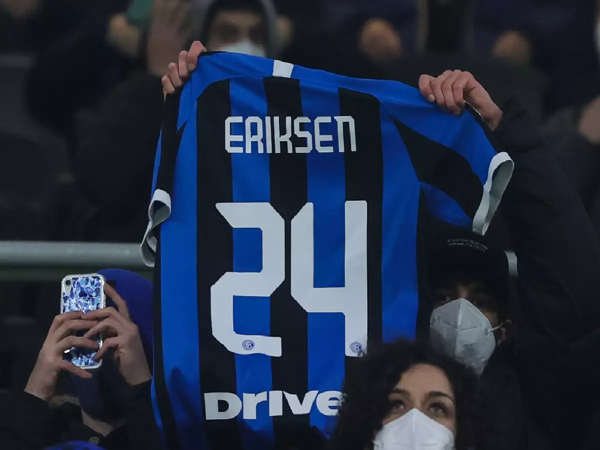 Christian Eriksen shirt Inter Milan Jan22