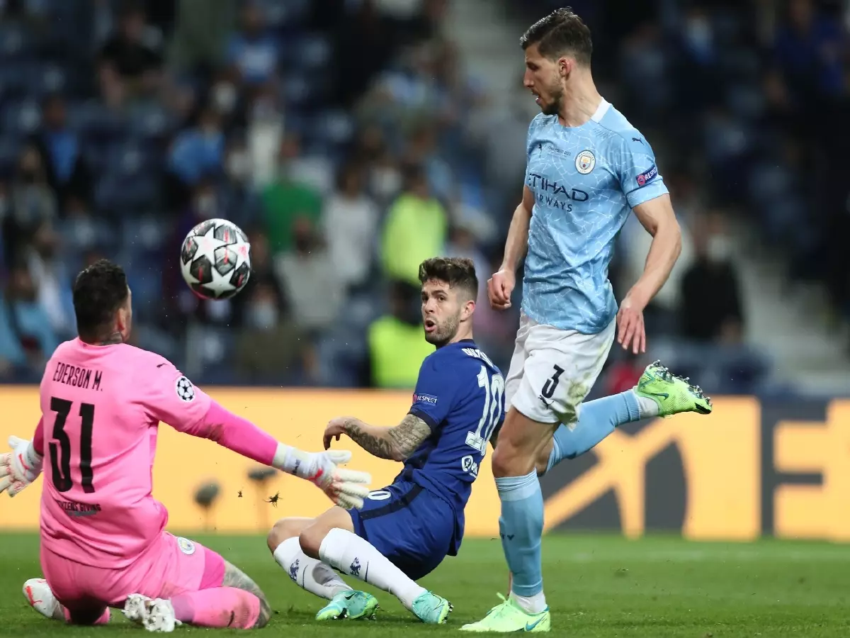 Christian Pulisic Champions League final Chelsea May21