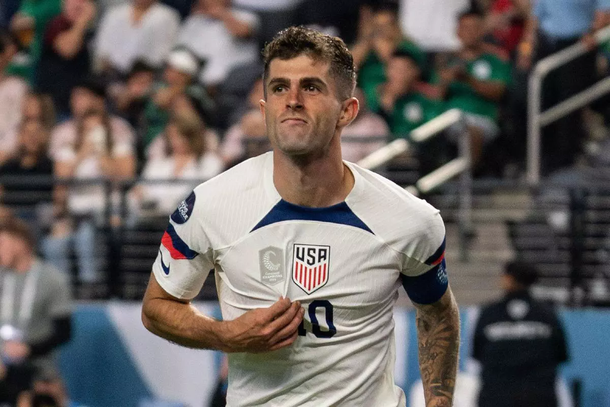 Christian Pulisic of the USA 15 Jun 2023