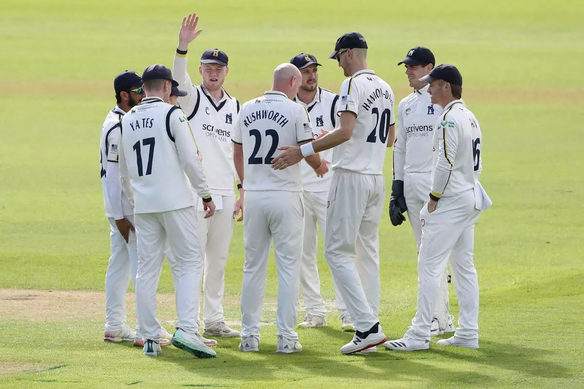 Chris Rushworth of Warwickshire