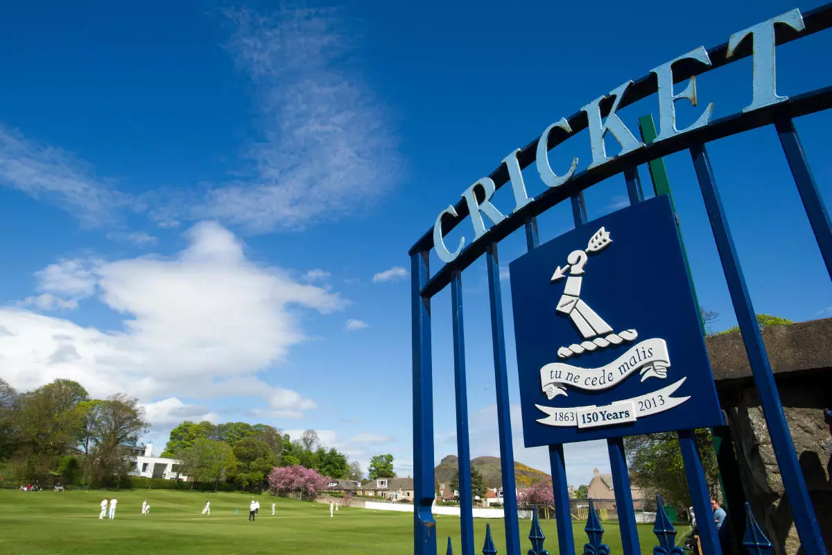 Carlton cricket ground at Grange Loan, Edinburgh.