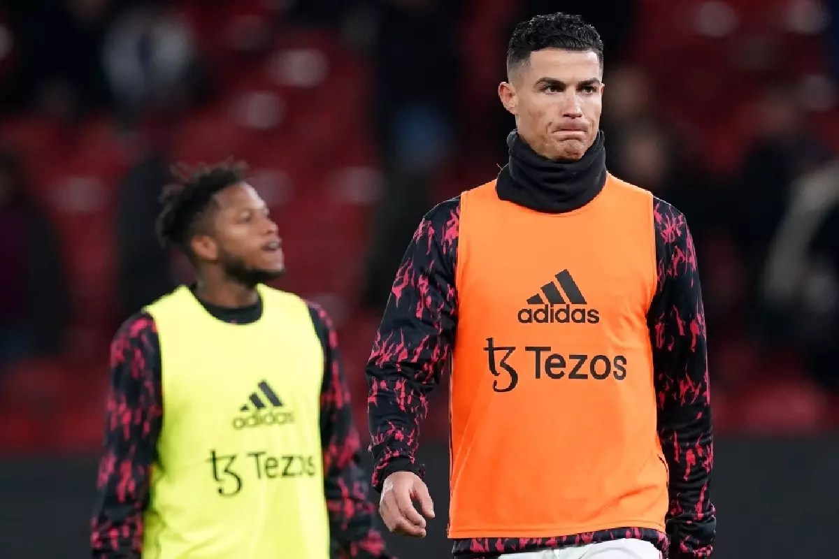 Cristiano Ronaldo Fred Man Utd Feb22