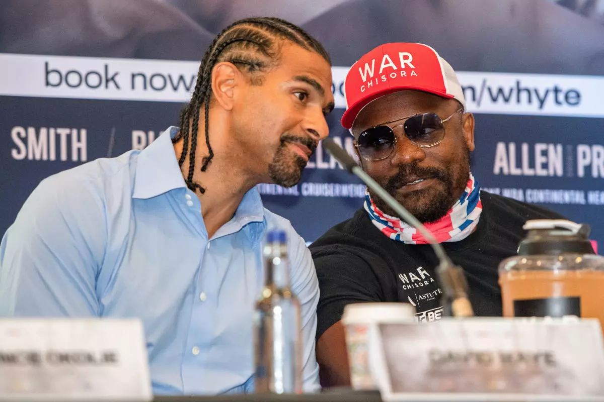 David Haye and Derek Chisora