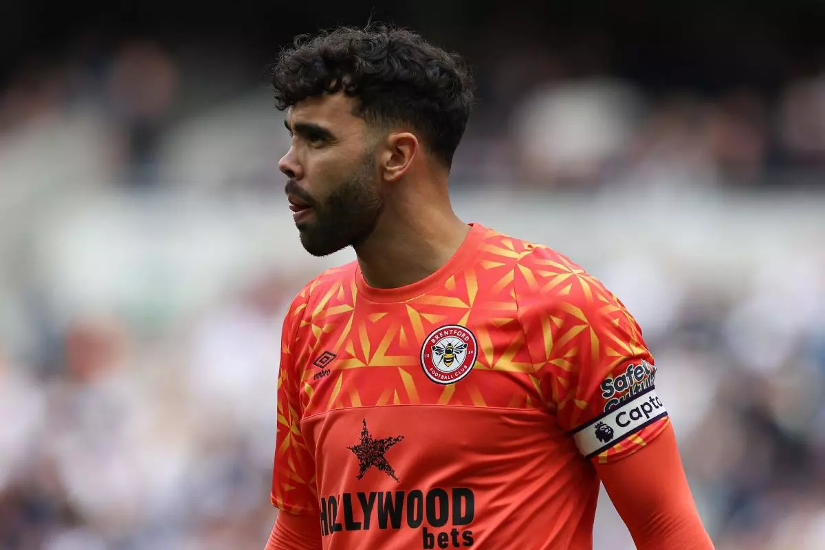 David Raya of Brentford