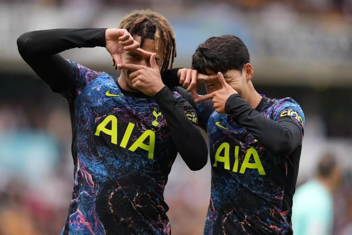 Dele Alli and Son Heung-min