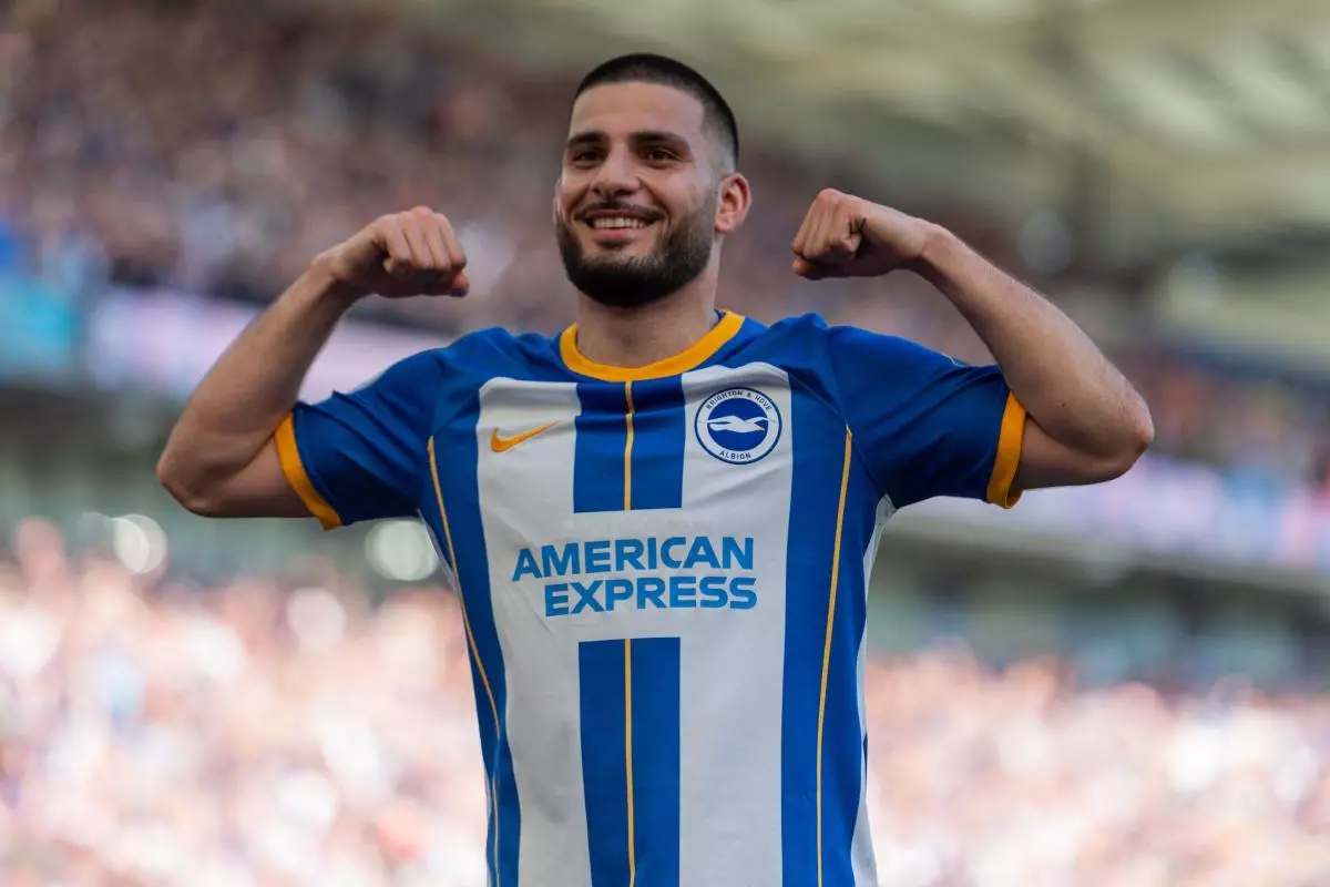 Deniz Undav of Brighton and Hove Albion