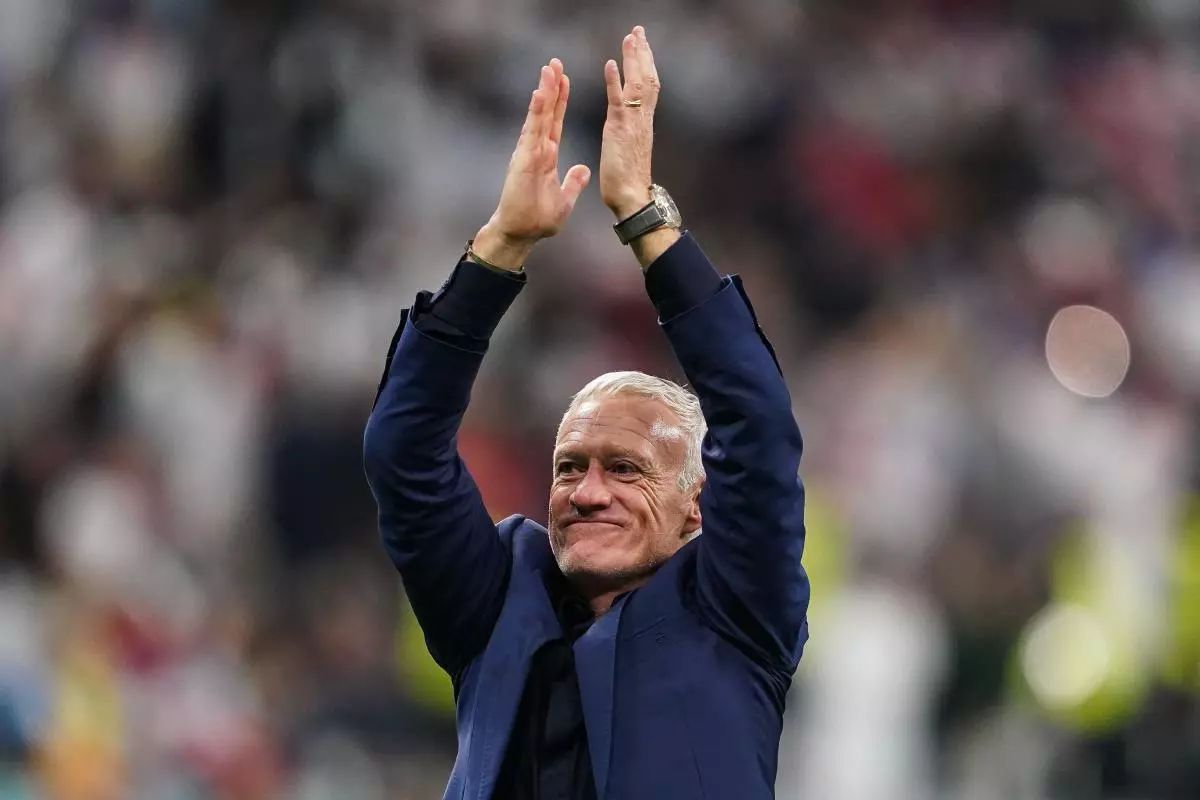 France manager Didier Deschamps at 2022 World Cup