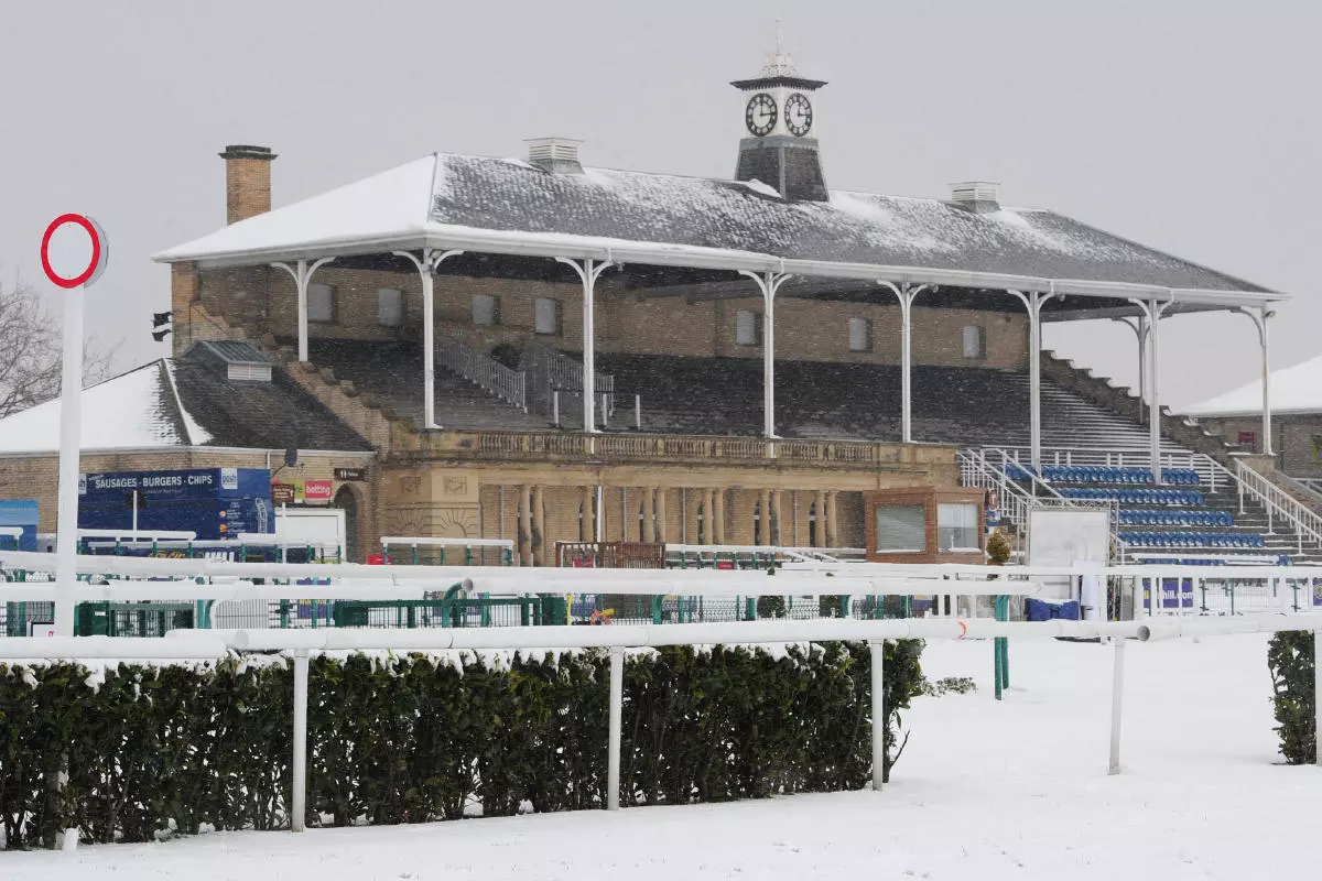 Doncaster in snow