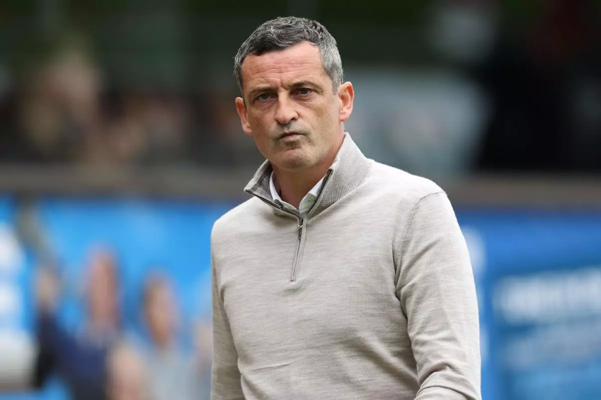 Dundee United manager Jack Ross