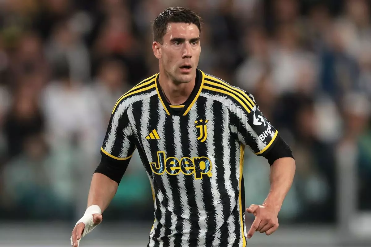 Dusan Vlahovic of Juventus 14 May 2023