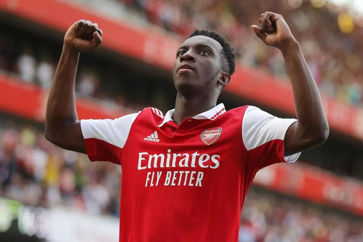 Eddie Nketiah of Arsenal