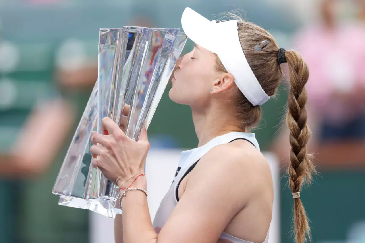 Elena Rybakina wins BNP Paribas Open