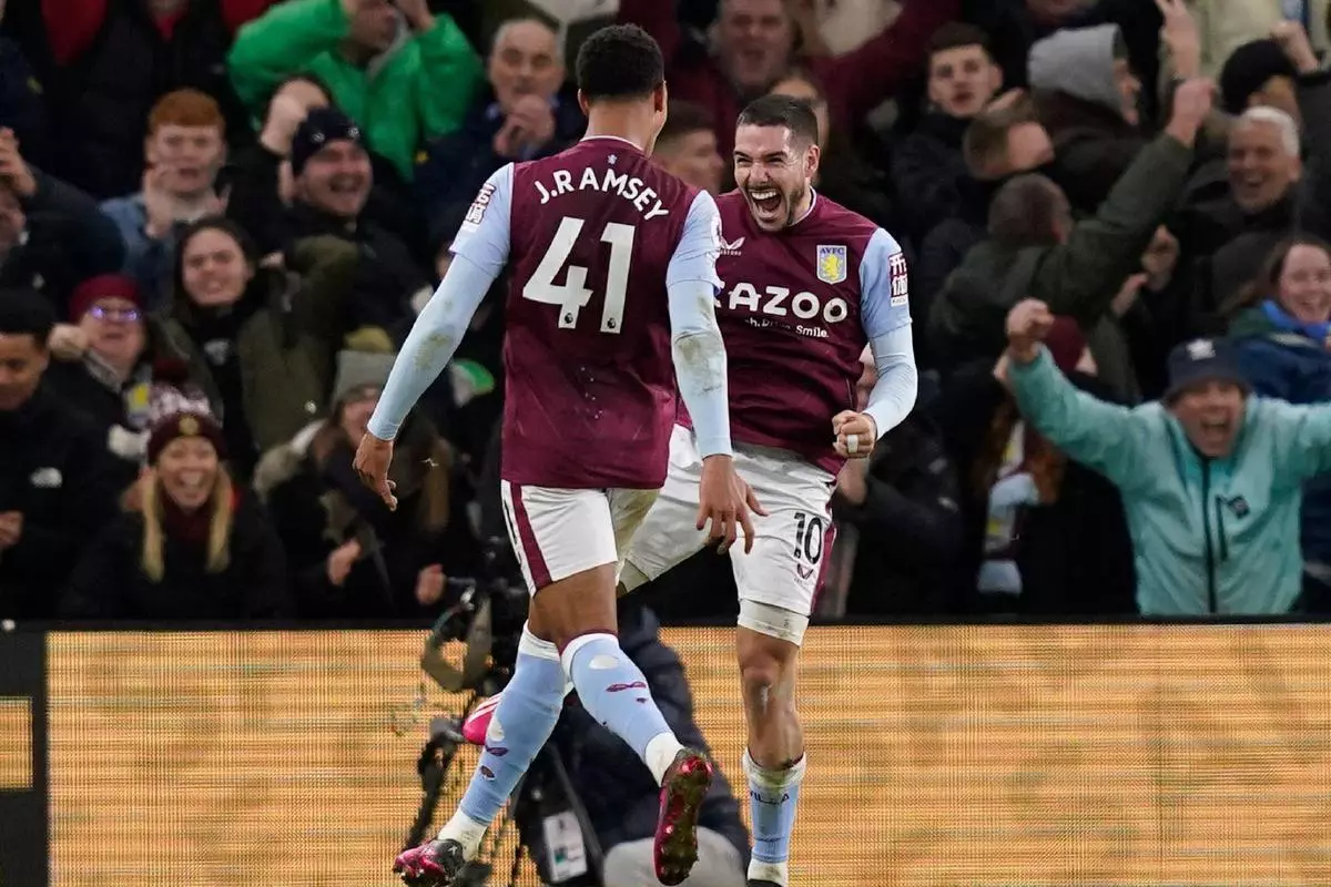 Emiliano Buendia of Aston Villa 