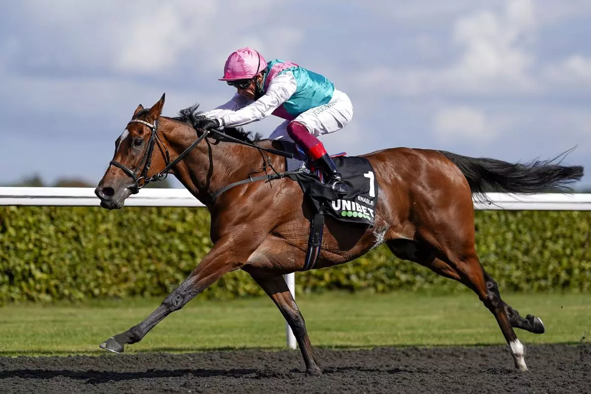Enable ridden by Frankie Dettori