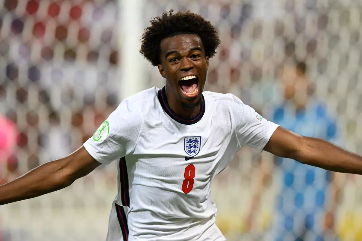 England's Carney Chukwuemeka