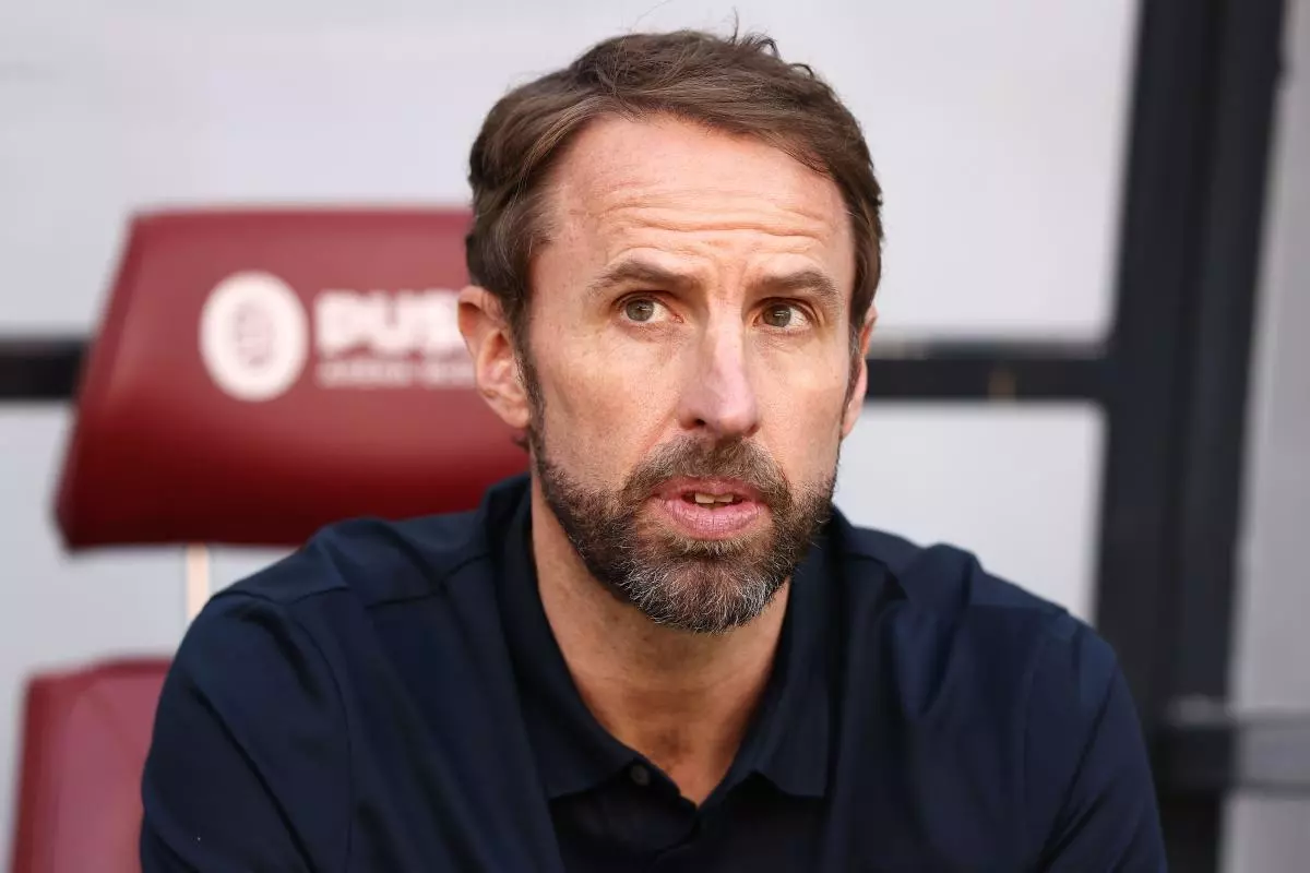 England manager Gareth Southgate on the bench during the UEFA Nations League