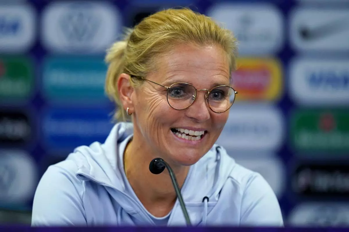 England Women manager Sarina Wiegman 