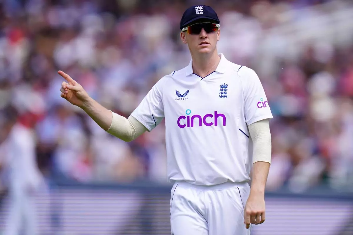 England's Harry Brook