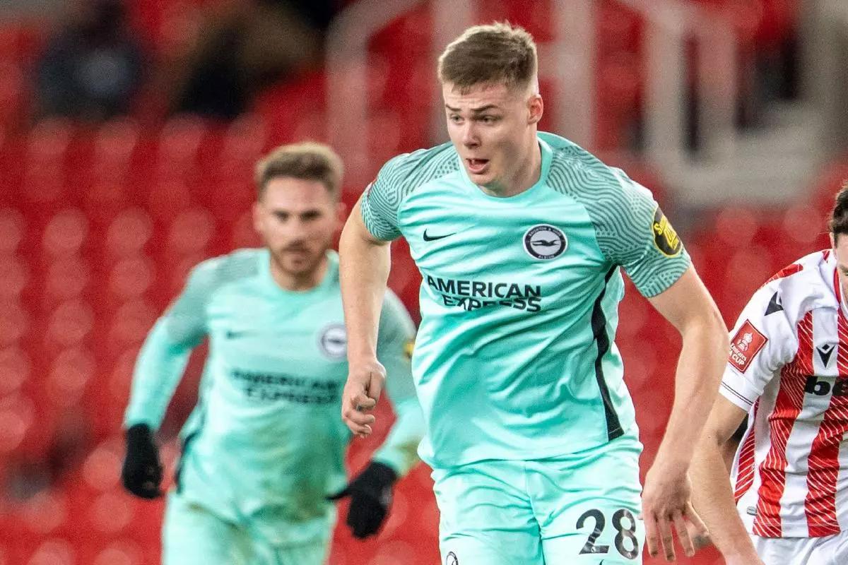  Evan Ferguson of Brighton