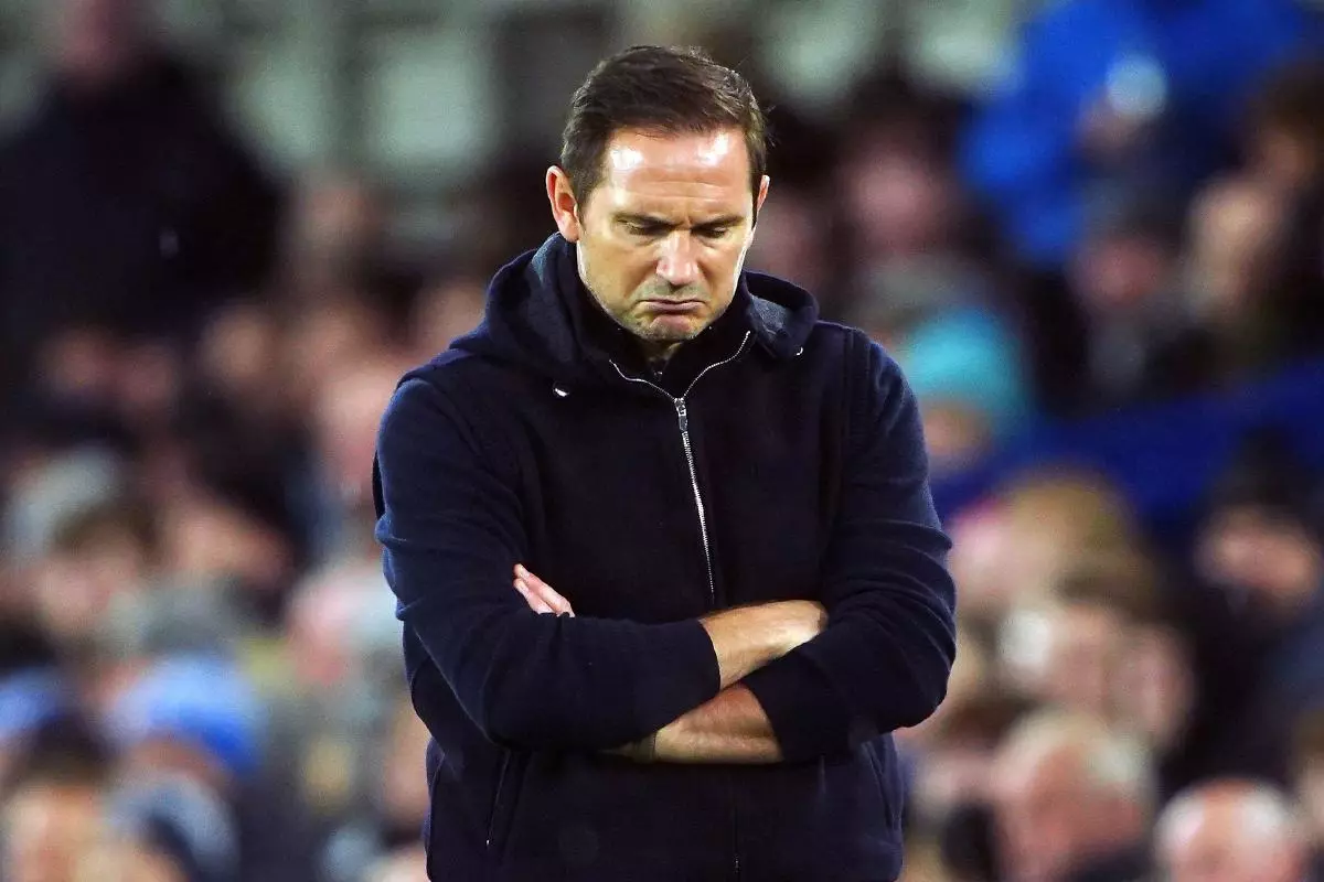 Everton manager Frank Lampard