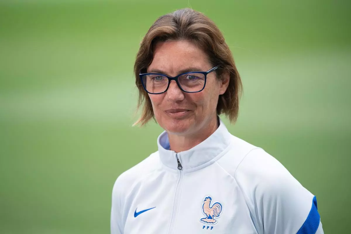 France coach Corinne Diacre 