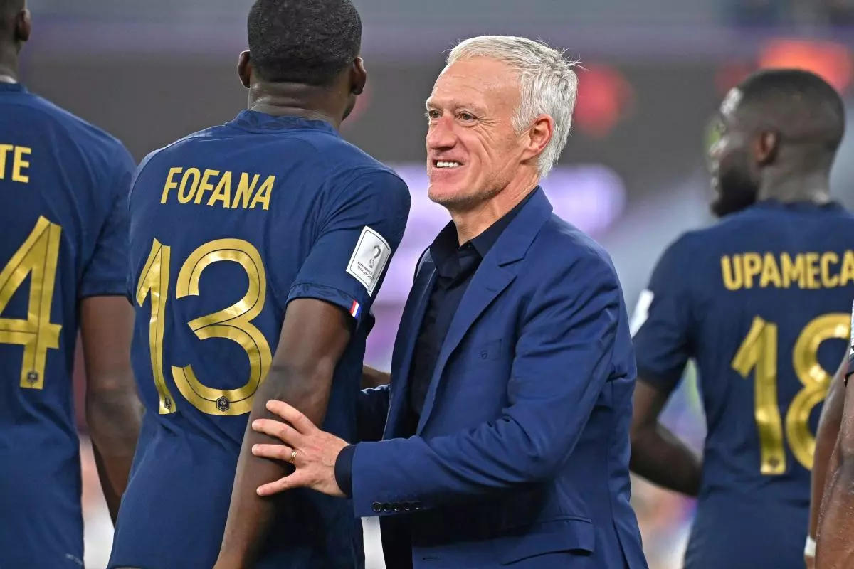 France head coach Didier Deschamps