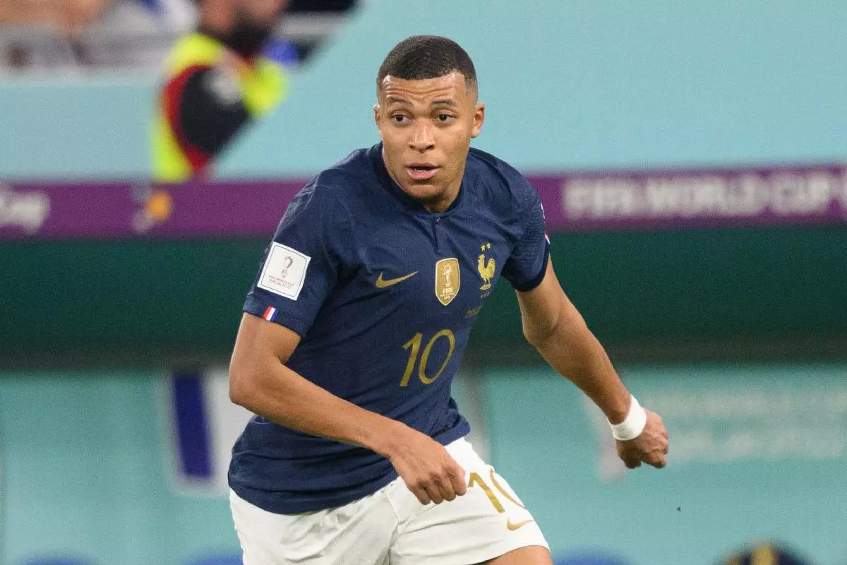 France's Kylian Mbappe World Cup