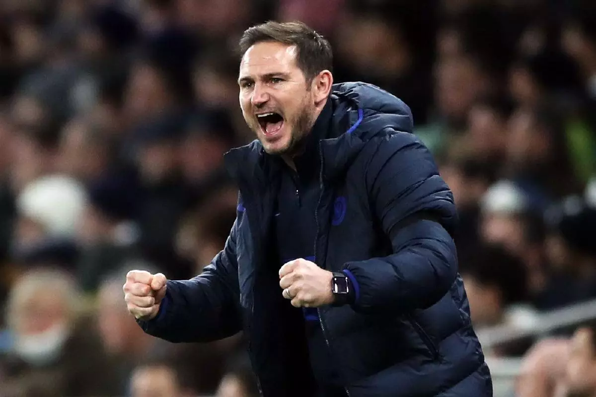Frank Lampard at Chelsea 22 Dec 2019