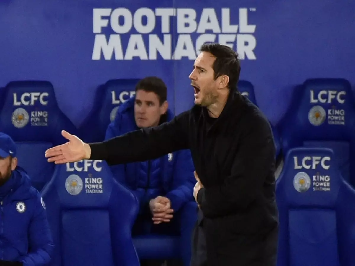 Frank Lampard chelsea boss at Leicester