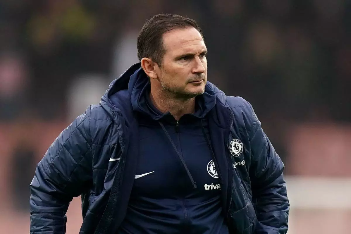 Frank Lampard of Chelsea 6 May 2023