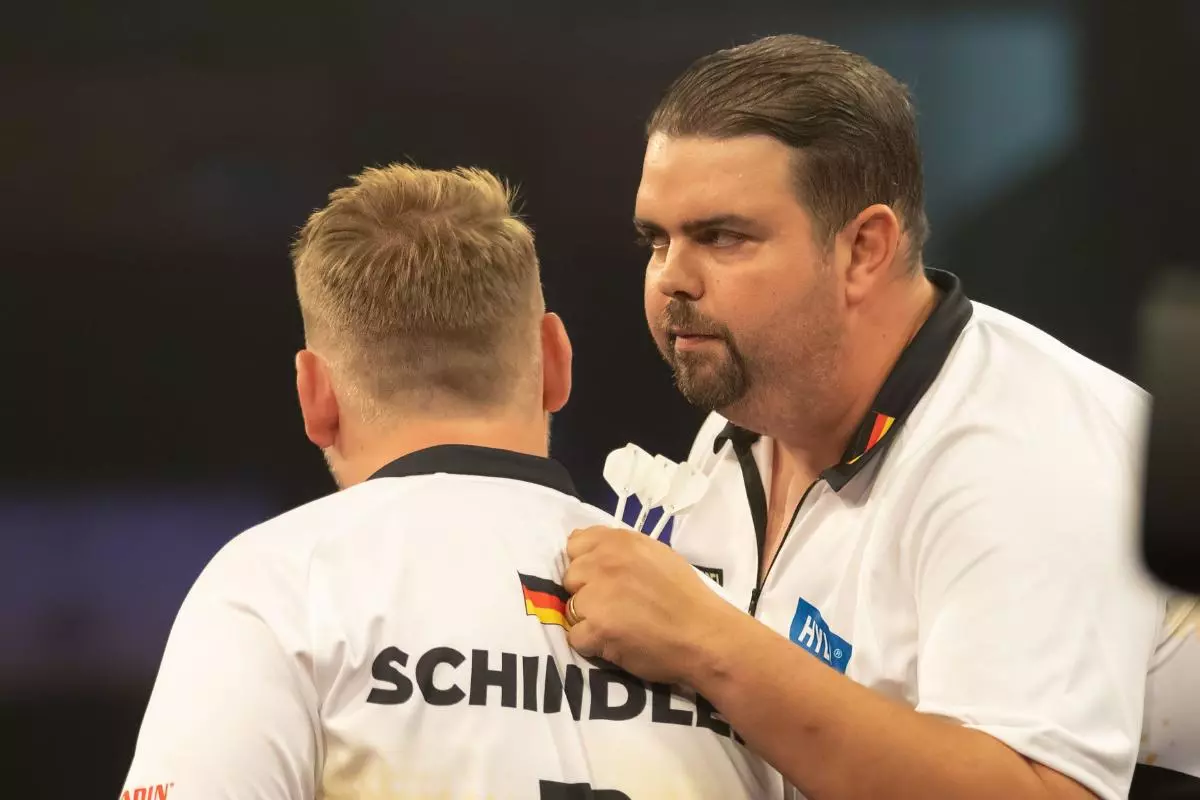 Martin Schindler (Germany) and Gabriel Clemens